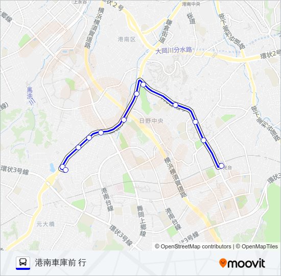 076系統 Bus Line Map