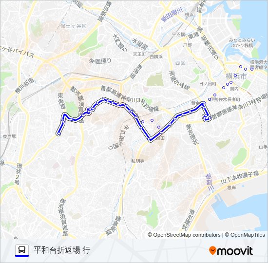 079系統 Bus Line Map