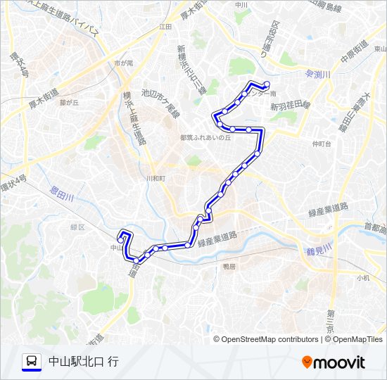 080系統 Bus Line Map