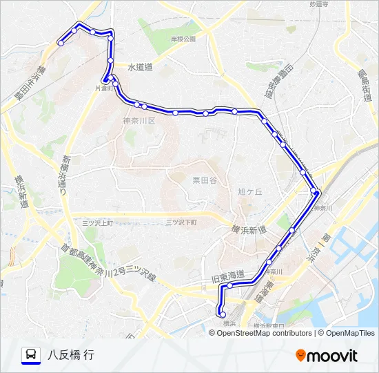 082系統 Bus Line Map