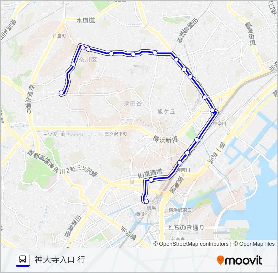 082系統 Bus Line Map
