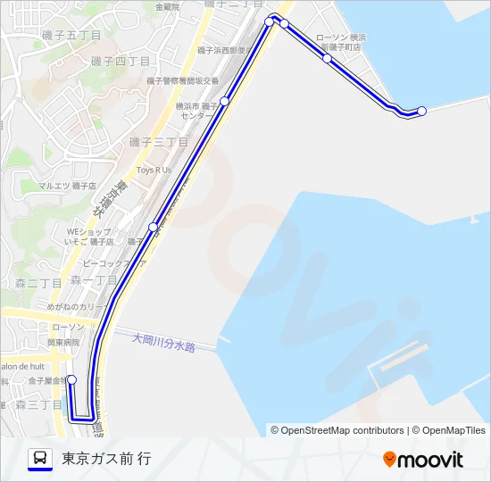 085系統 Bus Line Map