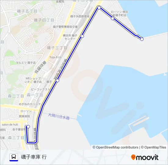 085系統 Bus Line Map