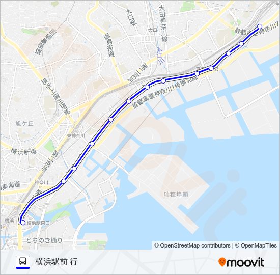 086系統 Bus Line Map