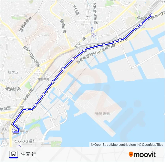 086系統 Bus Line Map