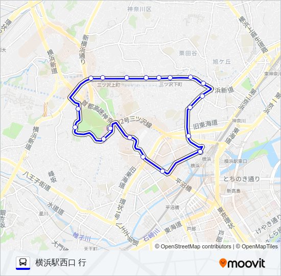 087系統 Bus Line Map
