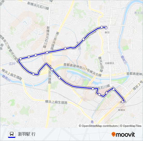 096系統 Bus Line Map