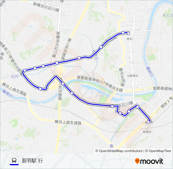 096系統 Bus Line Map