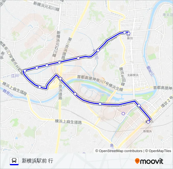 096系統 Bus Line Map