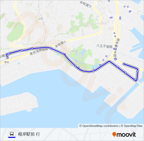 097系統 Bus Line Map