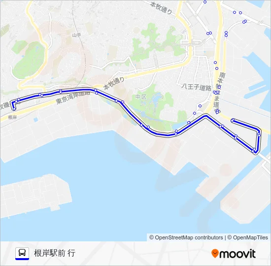 Route 097 Bus Line Map