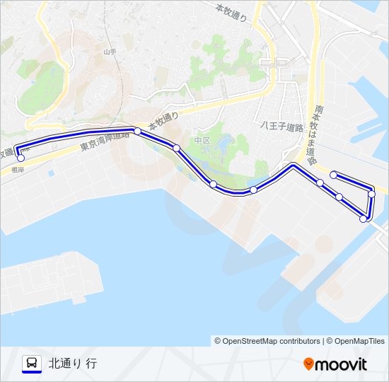 097系統 Bus Line Map