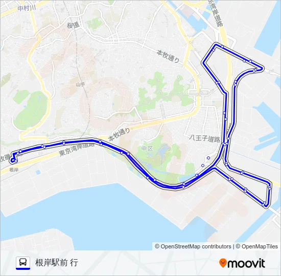 097系統 Bus Line Map