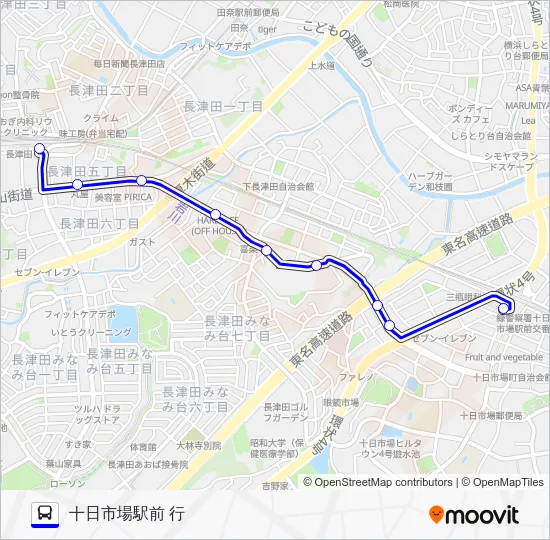 098系統 Bus Line Map