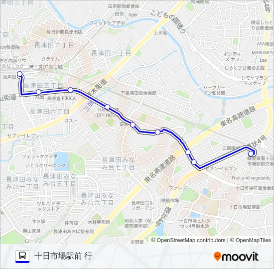 098系統 バスの路線図