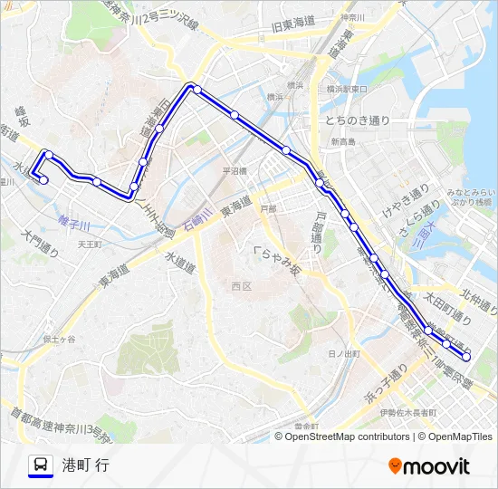 Route 101 Bus Line Map