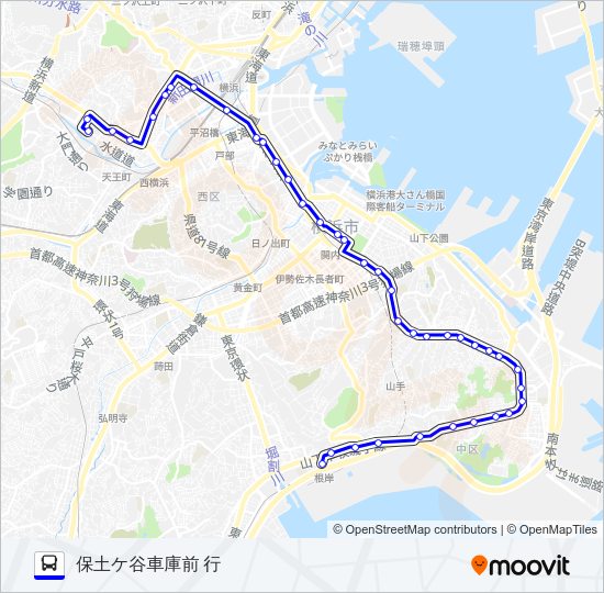 101系統 Bus Line Map