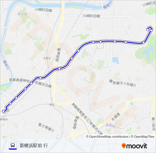 104系統 Bus Line Map