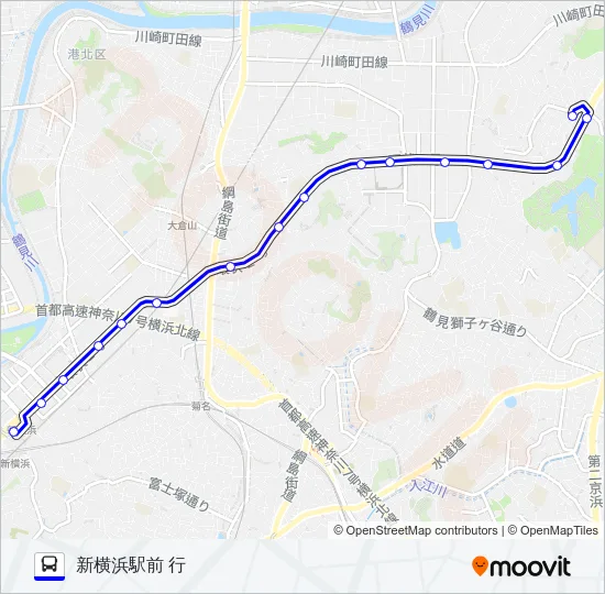 104系統 Bus Line Map