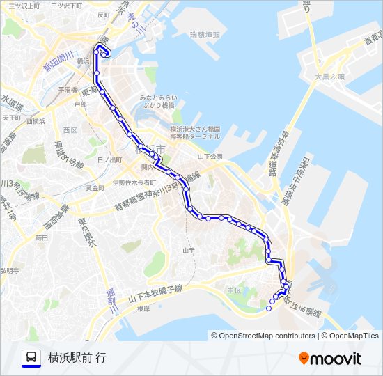 105系統 Bus Line Map