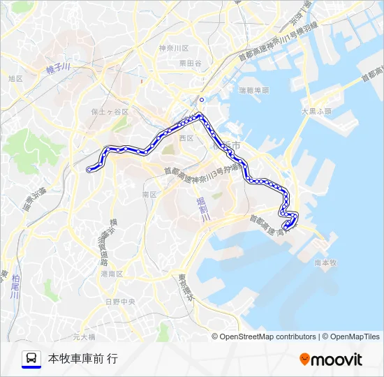106系統 Bus Line Map