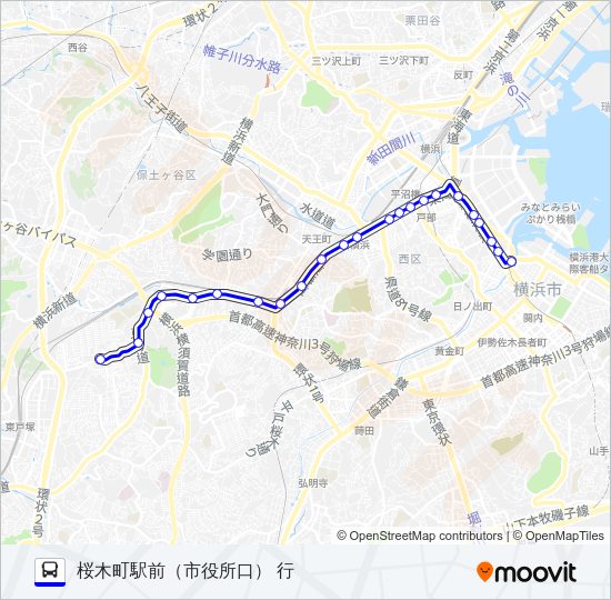 106系統 Bus Line Map