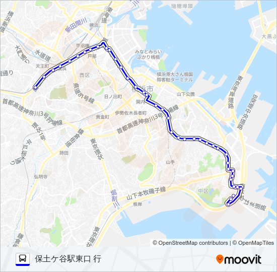 106系統 Bus Line Map