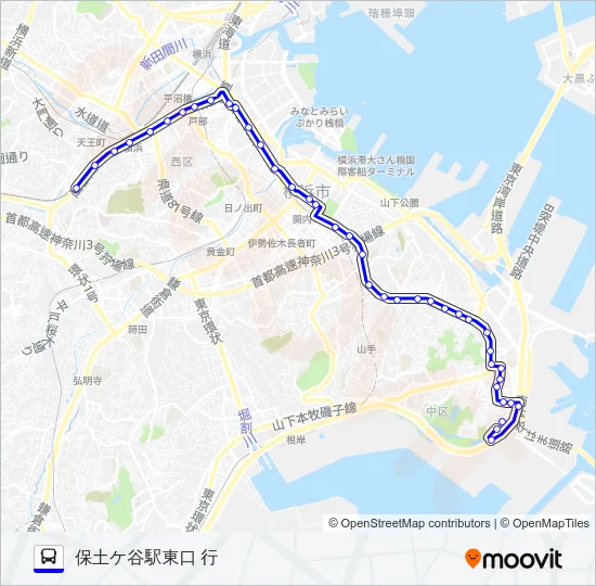 106系統 Bus Line Map