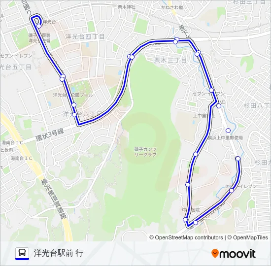 107系統 Bus Line Map