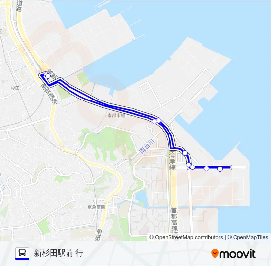 117系統 Bus Line Map