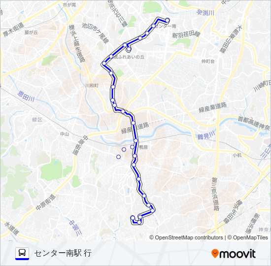 124系統 Bus Line Map