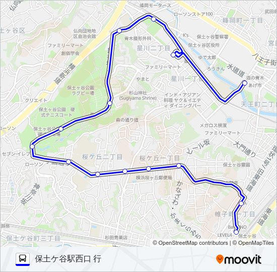 125系統 Bus Line Map