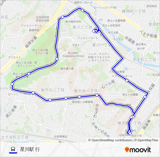 125系統 Bus Line Map