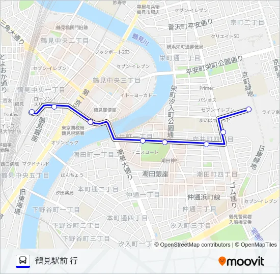 128系統 Bus Line Map