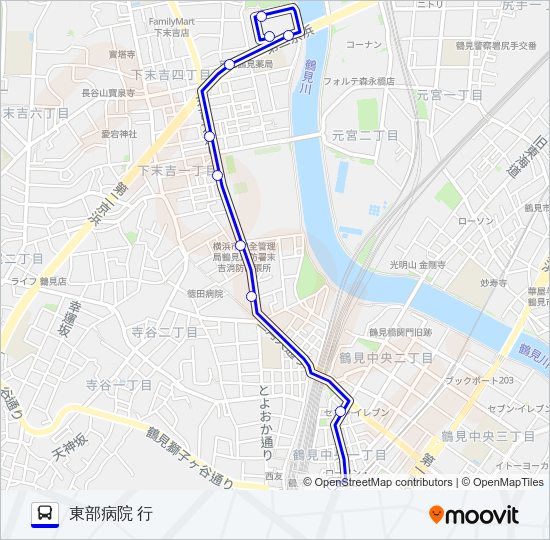 155系統 Bus Line Map