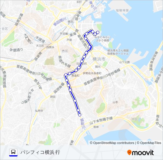 156系統 Bus Line Map