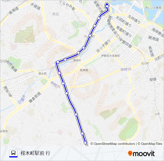 156系統 Bus Line Map