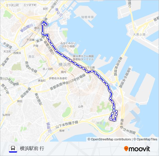 168系統 Bus Line Map
