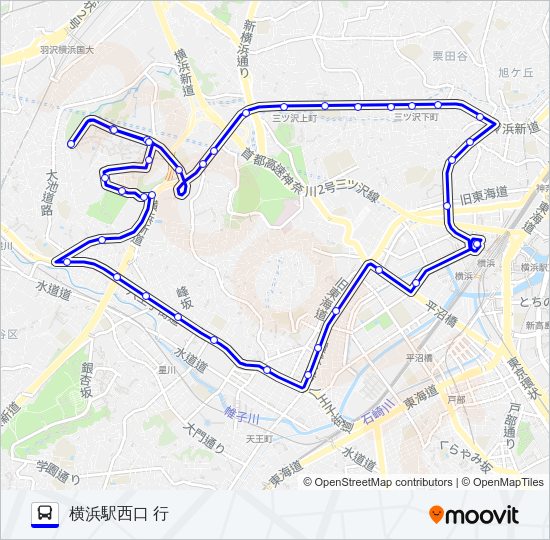201系統 Bus Line Map
