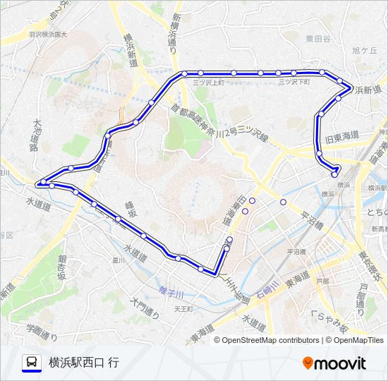 202系統 Bus Line Map