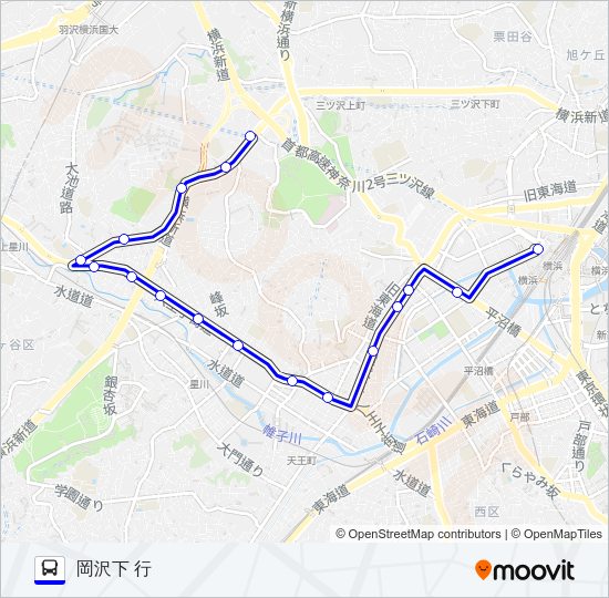 202系統 Bus Line Map