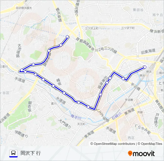 202系統 Bus Line Map