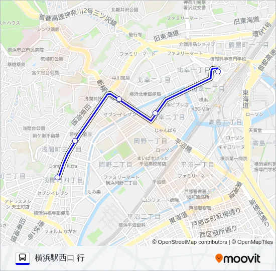 204系統 Bus Line Map