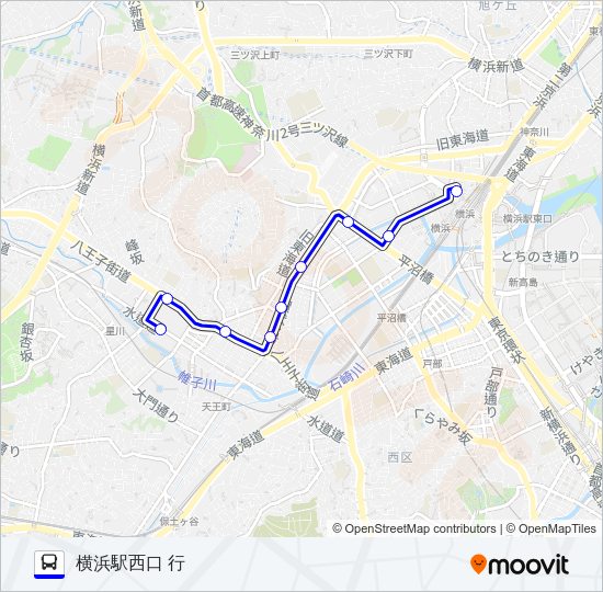 207系統 Bus Line Map