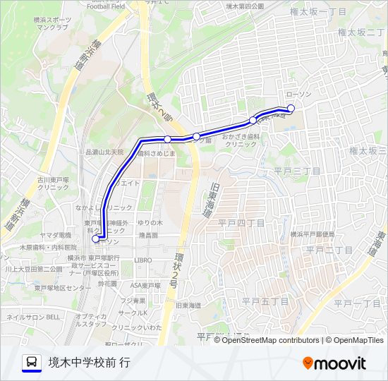 210系統 Bus Line Map