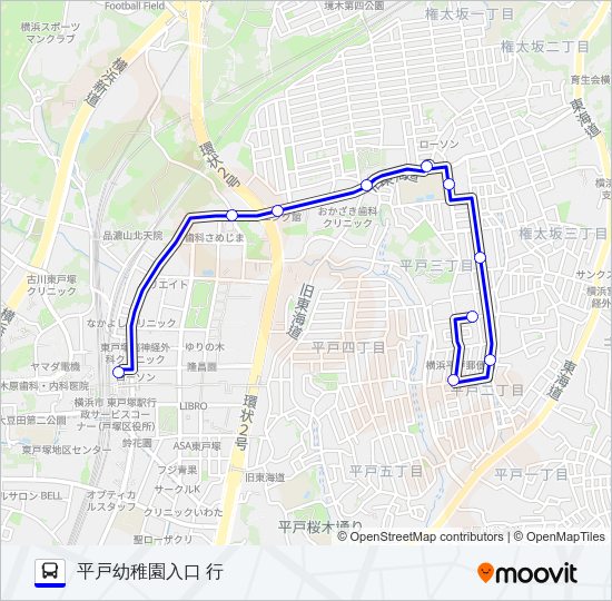 210系統 Bus Line Map