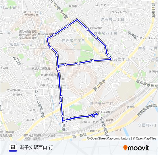 213系統 Bus Line Map