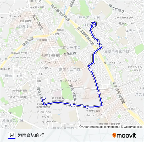 217系統 Bus Line Map