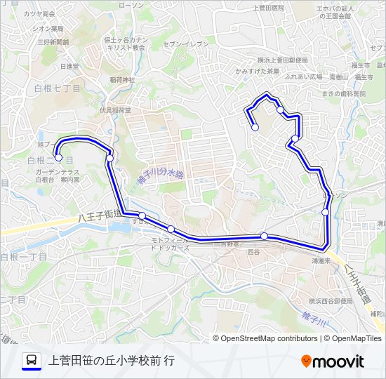 218系統 Bus Line Map
