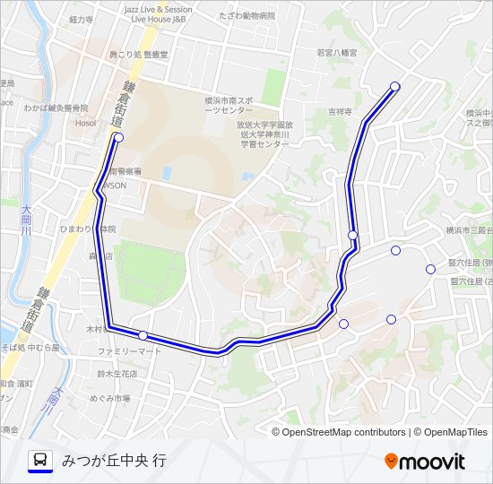 219系統 Bus Line Map